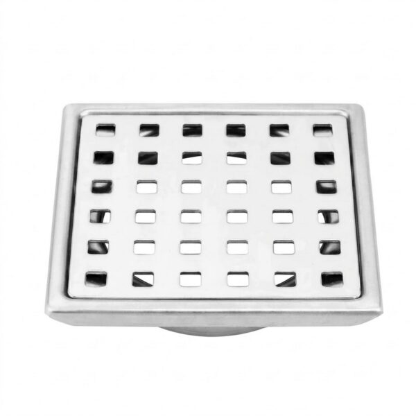 Frame Jali Full Square | KBF Plantium Plain Stainless Steel 204